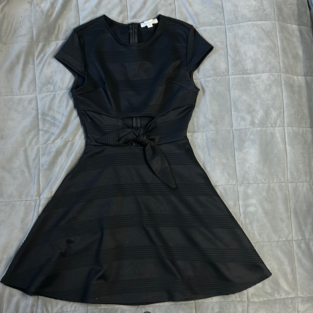 Francesca’s black A-line dress, size XS